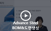 Advance Steel BOM & 도면생성